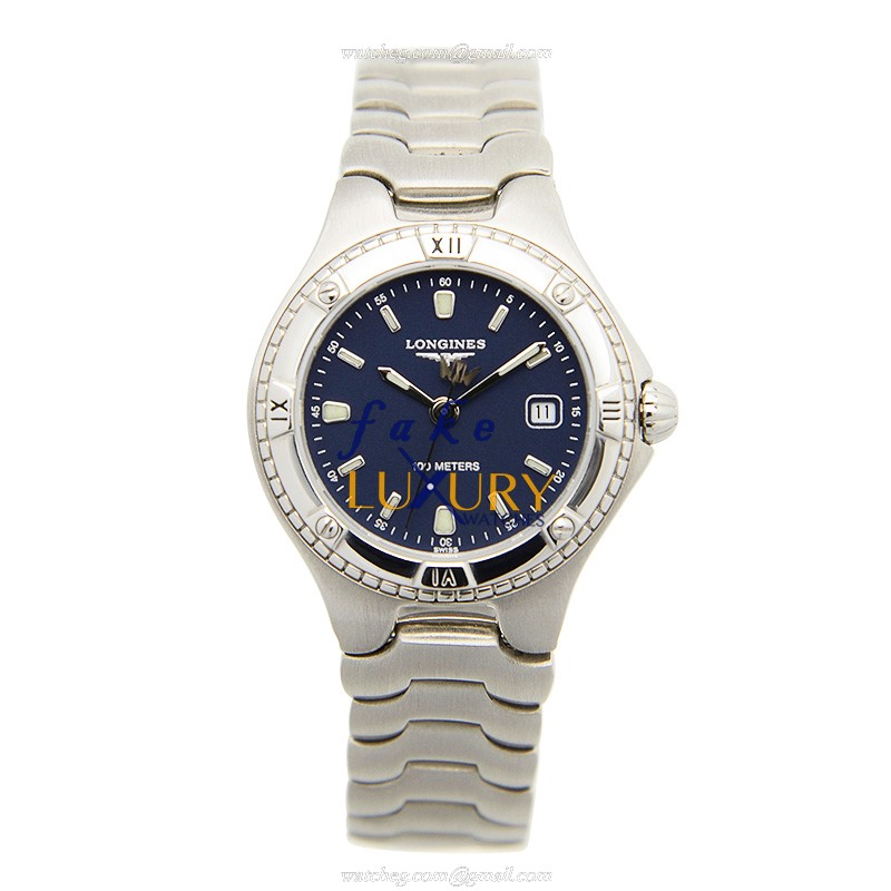 L3.112.4.92.6 - Longines MODELO Replica Watch - Quartz Stainless Steel Blue Dial - Image 2
