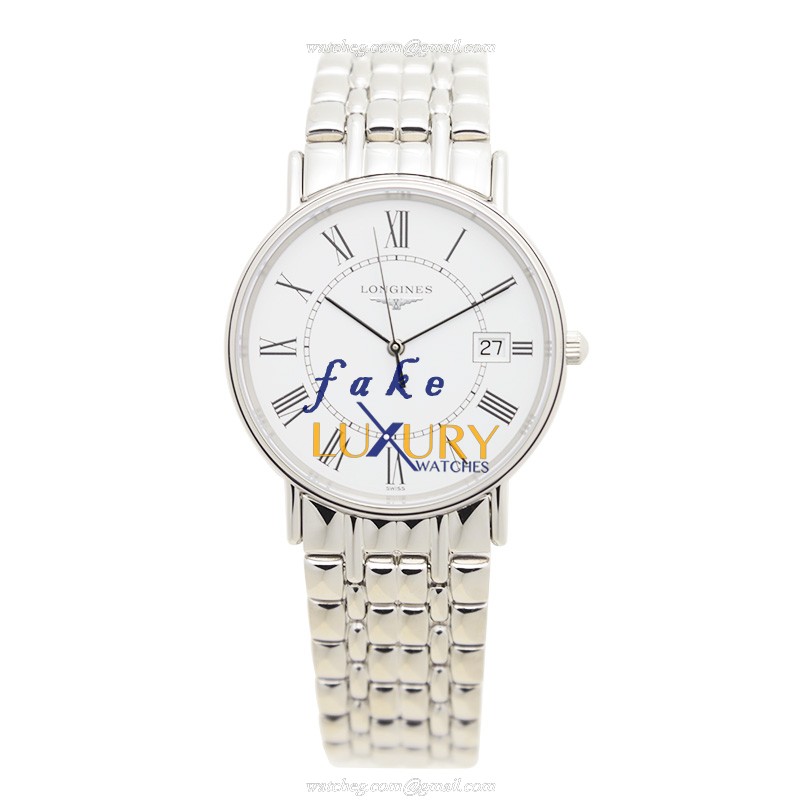 Longines Presence L4.720.4.11.6 - Replica Watch - Quartz - White Dial - Stainless Steel - Image 2
