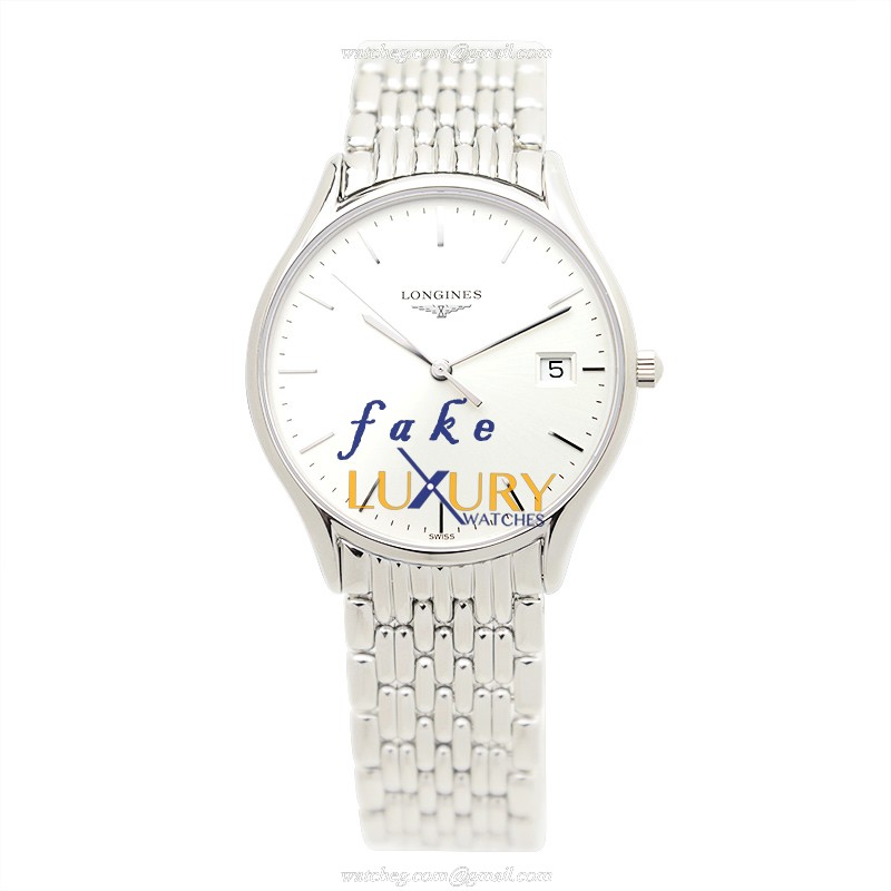 Longines L4.759.4.72.6 Lyre Replica Watch, Quartz, Silver Dial, 34mm Steel Case - Image 2