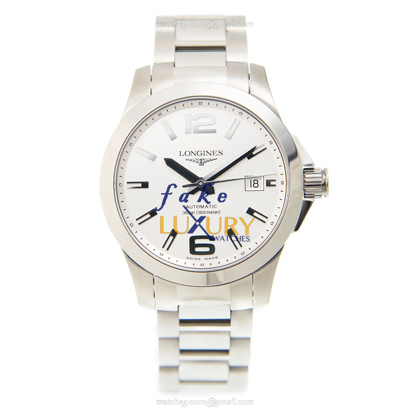 L3.676.4.76.6 - Longines Conquest Replica Watch Automatic Silver Dial Stainless Steel - Image 2