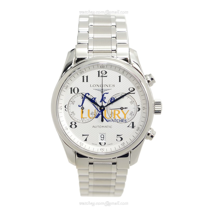 Longines L2.629.4.78.6 Master Replica Watch, Automatic, 40mm, Silver Dial, Steel Bracelet - Image 2