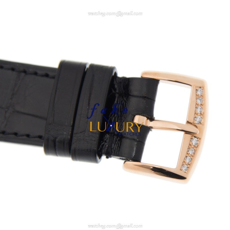 Franck Muller 952 QZ REL MOP BC D 1R LS 5N - BLACK STRAP - Replica Watch - Quartz - 18kt Rose Gold - Image 4