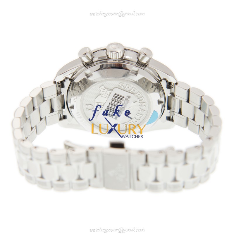 Omega 324.30.38.50.03.001 SPEEDMASTER AUTO Stainless Steel Replica Watch | 38mm Blue Dial Silver - Image 4