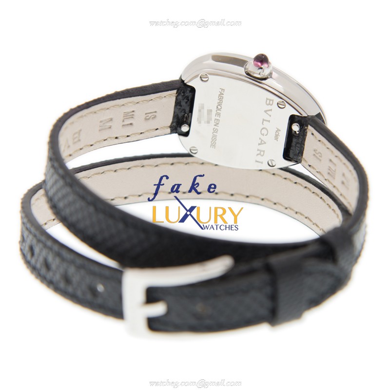 Bulgari Serpenti 102782 - Replica Watch - Quartz - Stainless Steel - Black Dial - Water Snake Strap - Image 3