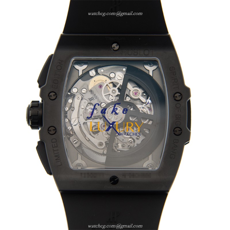 - HUB641CI0110RX - Hublot BIG BANG Ceramic Automatic Replica Watch - Black Dial - Image 3