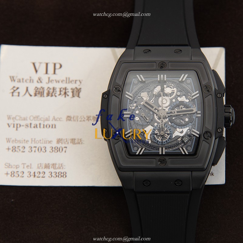 - HUB641CI0110RX - Hublot BIG BANG Ceramic Automatic Replica Watch - Black Dial - Image 5