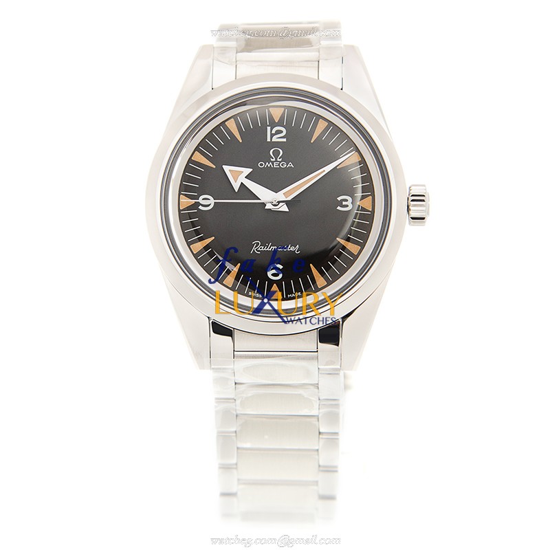Omega Seamaster 220.10.38.20.01.002 - Automatic - Black Dial - Stainless Steel - Replica Watch - Image 2