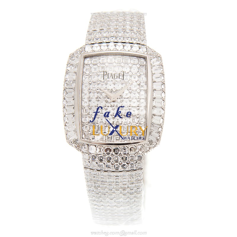 Piaget G0A32145 Replica Watch, Silver Dial, 18kt White Gold & Diamond Case, Automatic - Image 2