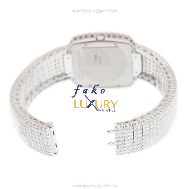 Piaget G0A32145 Replica Watch, Silver Dial, 18kt White Gold & Diamond Case, Automatic - Image 5