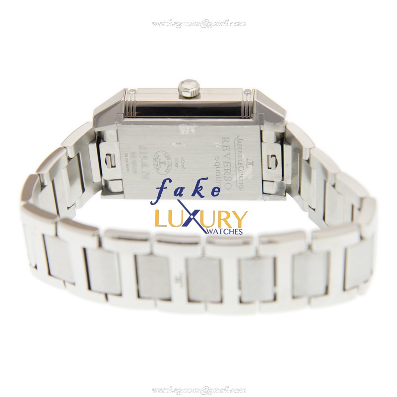 Jaeger-Lecoultre Q7058130 REVERSO Auto Stainless Steel Case White Dial Replica Watch - Image 4