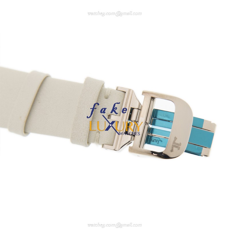 Jaeger-Lecoultre Q12034S8 Automatic 18kt White Gold Diamond Bezel Replica Watch - Image 4