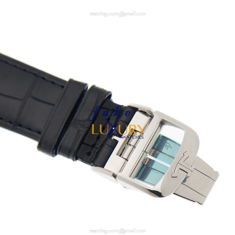 Jaeger-Lecoultre Q1378480 Master Ultra Thin Automatic Stainless Steel Replica Watch - Blue Dial & - Image 4
