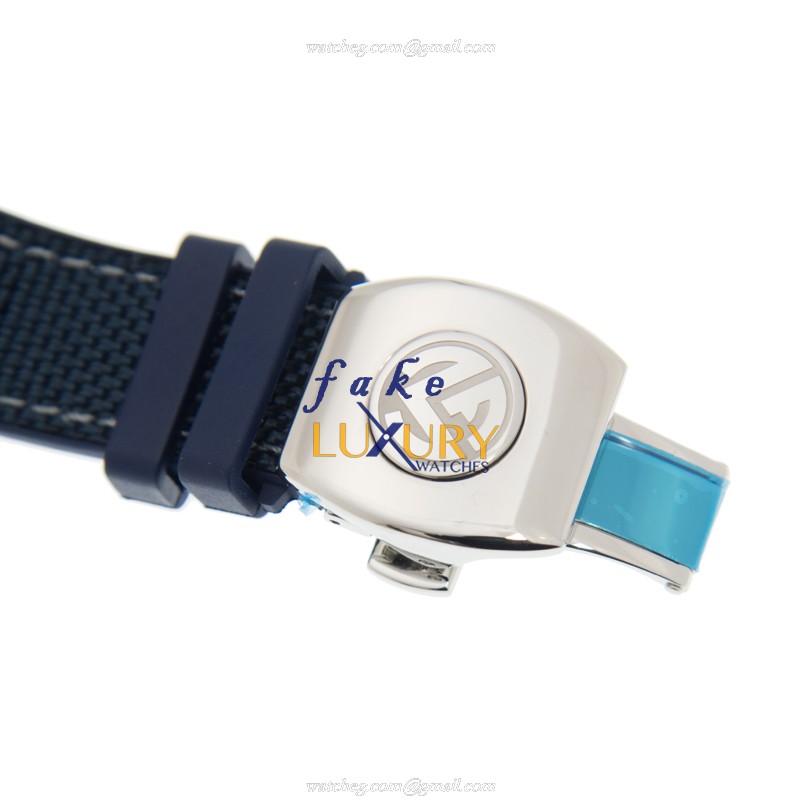 Franck Muller V 41 SC DT YACHTING ACBL Replica Watch Automatic Blue Dial Steel Case Rubber Strap - Image 4