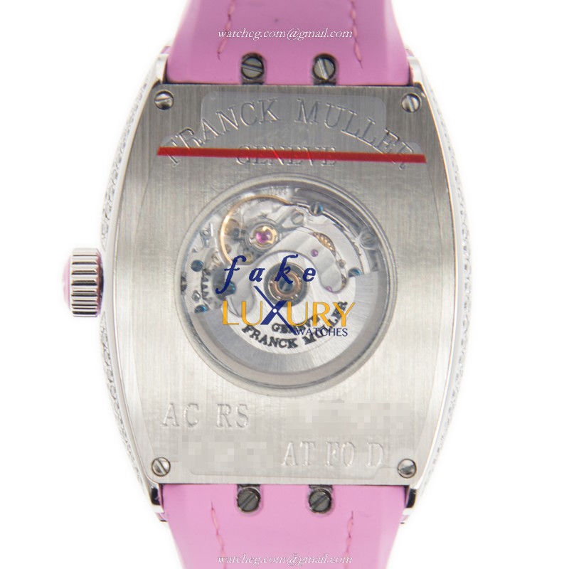 Franck Muller V32SCATFODAC.RS Vanguard Auto Stainless Steel & Diamond Replica Watch - V 32 SC AT FO - Image 3