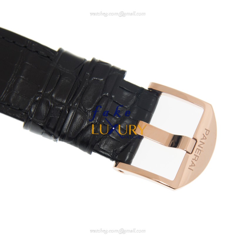 -54321 - PANERAI PAM00675 LUMINOR AUTO 18KT ROSE GOLD REPLICA WATCH - DARK GREY DIAL - Image 4