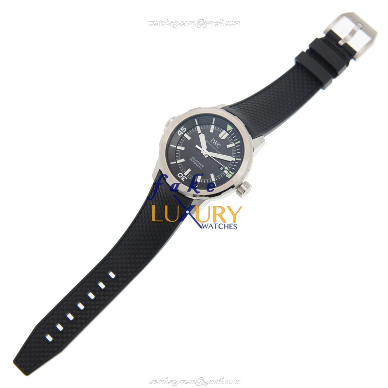 IWC IW329001 Aquatimer Replica Watch, Automatic Movement, Black Dial, Steel Case - Image 2
