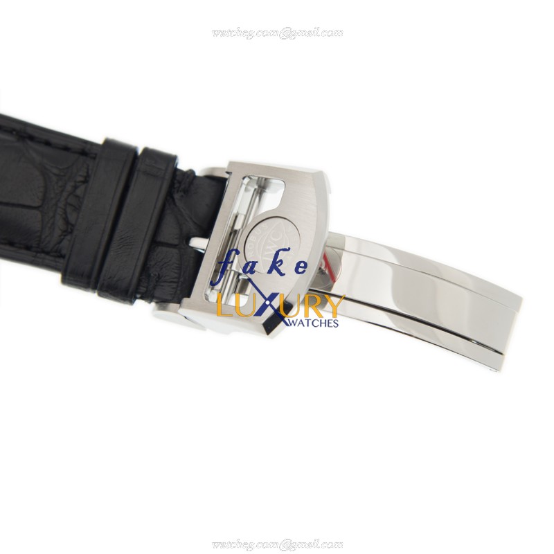 IW500710 - IWC Portuguese Replica Watch Blue Dial Automatic Stainless Steel Alligator - Image 4