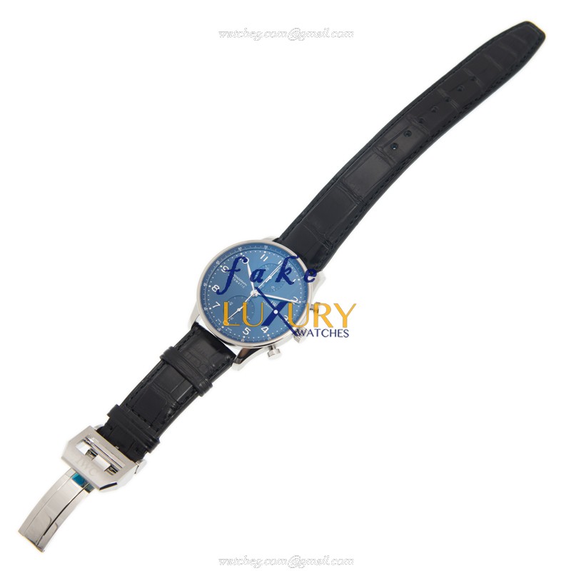 IW371491 - IWC Portuguese Replica Watch Automatic Blue Dial Stainless Steel - Image 2