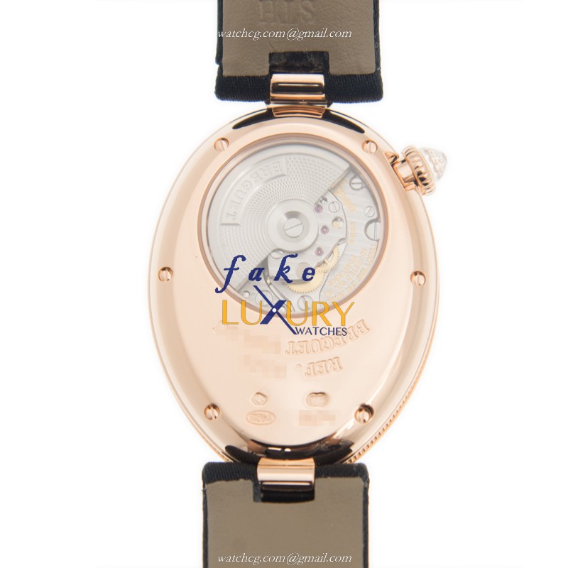 Breguet Reine de Naples 8928BR/5W/844/DD0D Replica Watch, Automatic, Rose Gold & Diamonds Case - Image 3