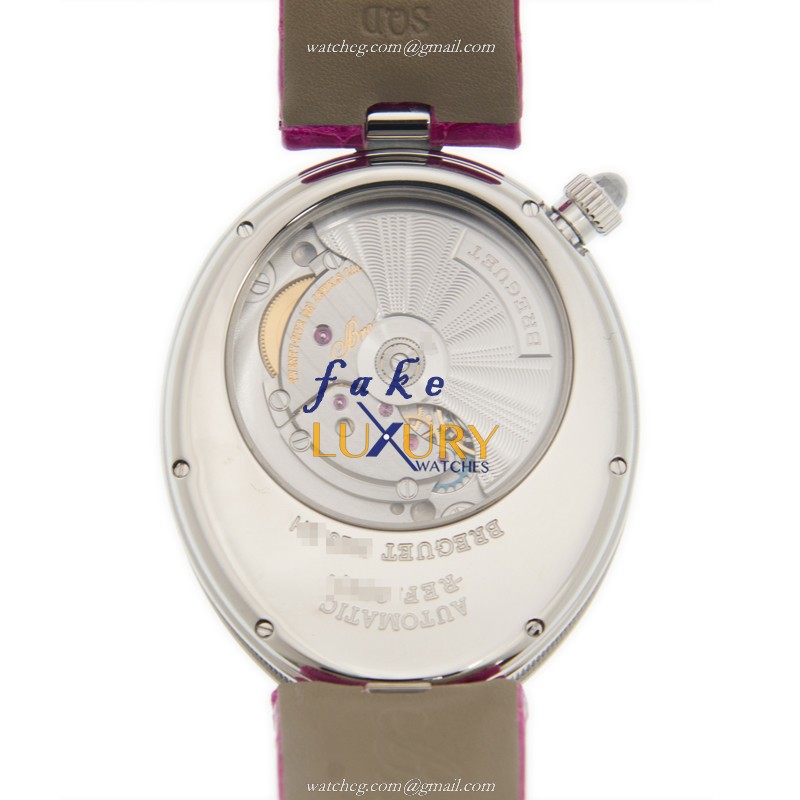 Breguet Reine de Naples Replica Watch 8967ST/G1/986 Automatic White Mother of Pearl Dial Pink - Image 3