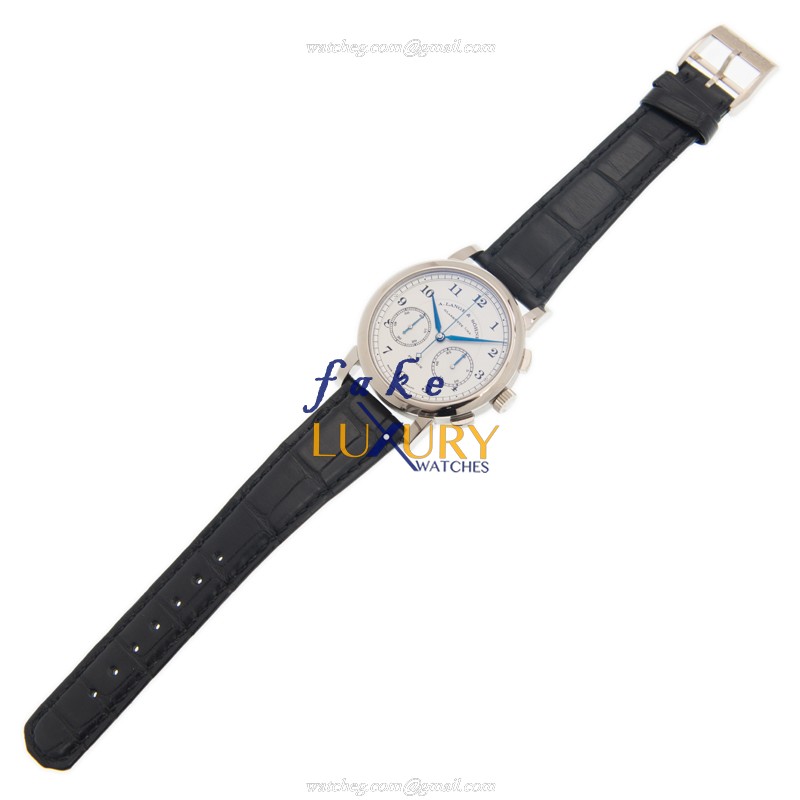 A Lange & Sohne 402.026 1815 Replica Watch With Manual Wind, White Gold Case and - Image 2