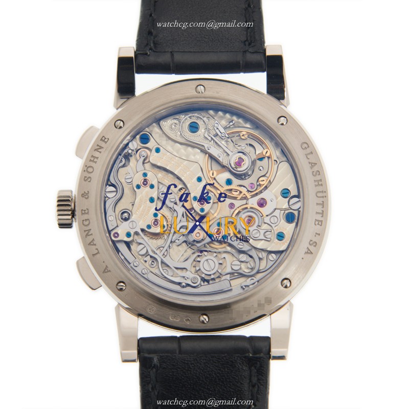 A Lange & Sohne 402.026 1815 Replica Watch With Manual Wind, White Gold Case and - Image 3