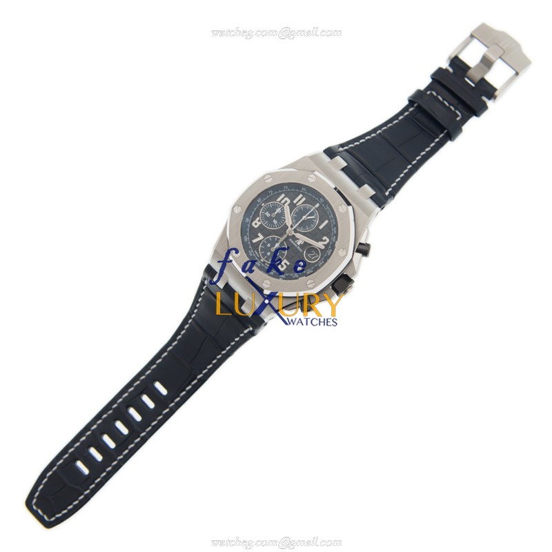Audemars Piguet 26470ST.OO.A028CR.01 - Replica Watch - Automatic - Steel Case - Black Dial - Blue - Image 2