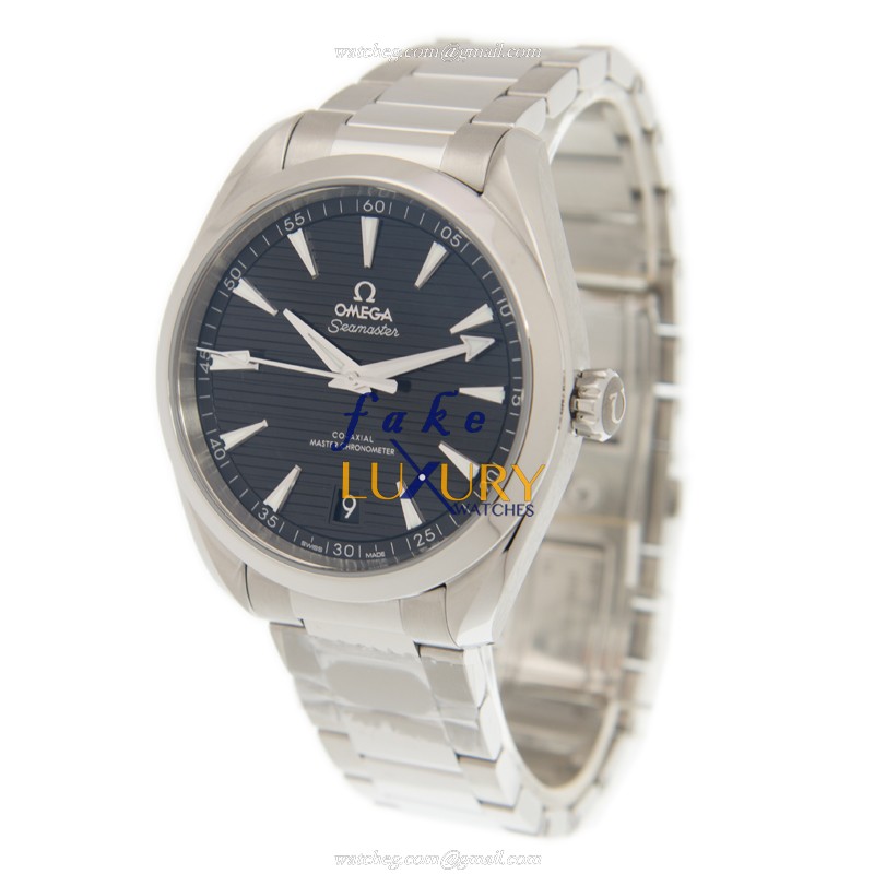 Omega Seamaster 220.10.41.21.01.001 Automatic Stainless Steel Black Dial Replica Watch - Image 3