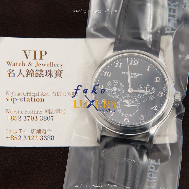 Patek Philippe 5374P-001 Grand Complications Replica Watch, Platinum Case, Black Dial, Automatic - Image 4