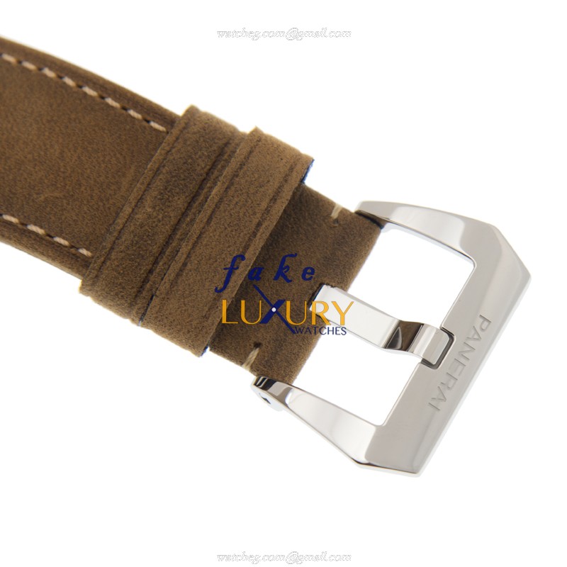 Panerai PAM00424 RADIOMIR | Manual Wind | Stainless Steel | Black Dial | Brown Cowhide | Sapphire - Image 4