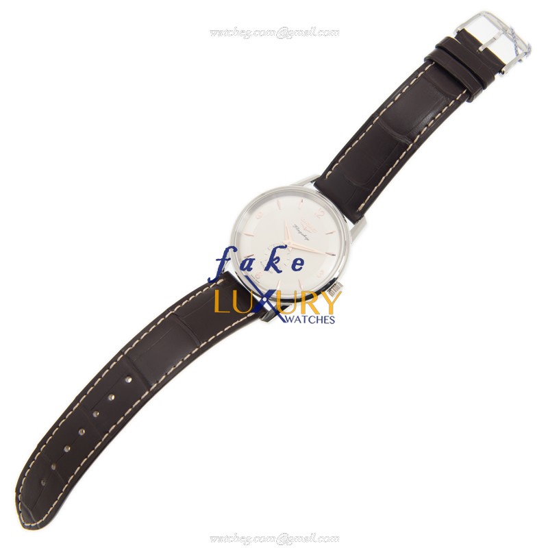 Longines L4.817.4.76.2 FLAGSHIP Auto Stainless Steel Replica Watch, Swiss Movement, Silver Dial - Image 2