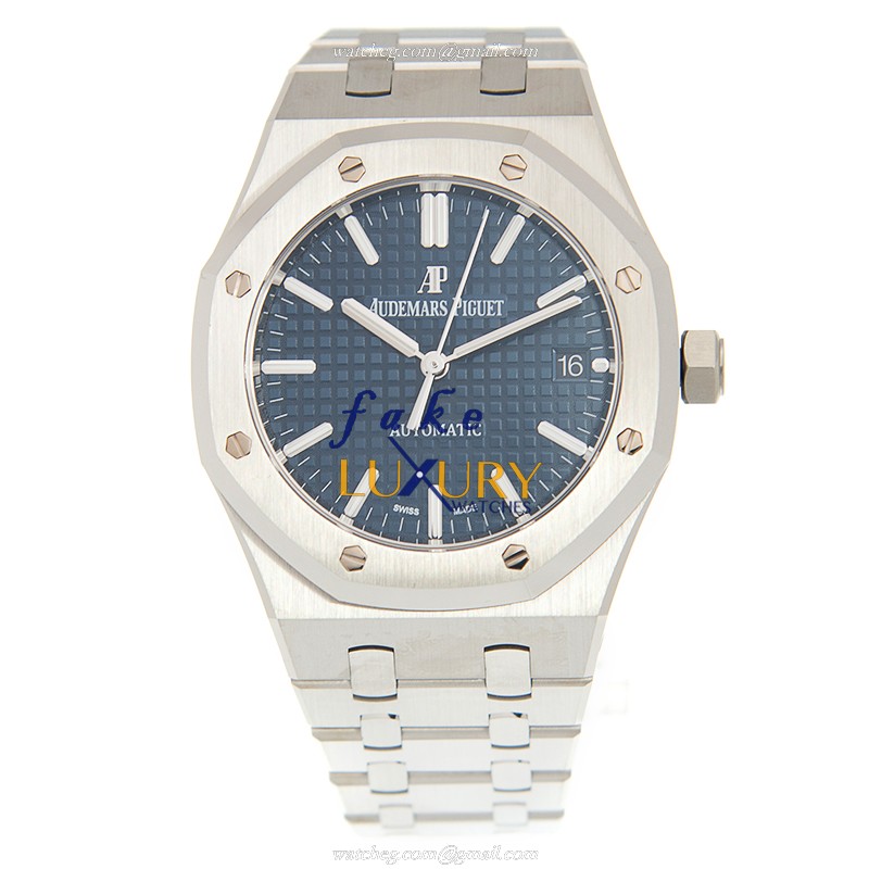 15450ST.OO.1256ST.03 - Audemars Piguet Replica Watch - Automatic - Blue Dial - Stainless Steel - Image 2