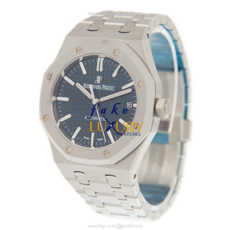 15450ST.OO.1256ST.03 - Audemars Piguet Replica Watch - Automatic - Blue Dial - Stainless Steel - Image 3