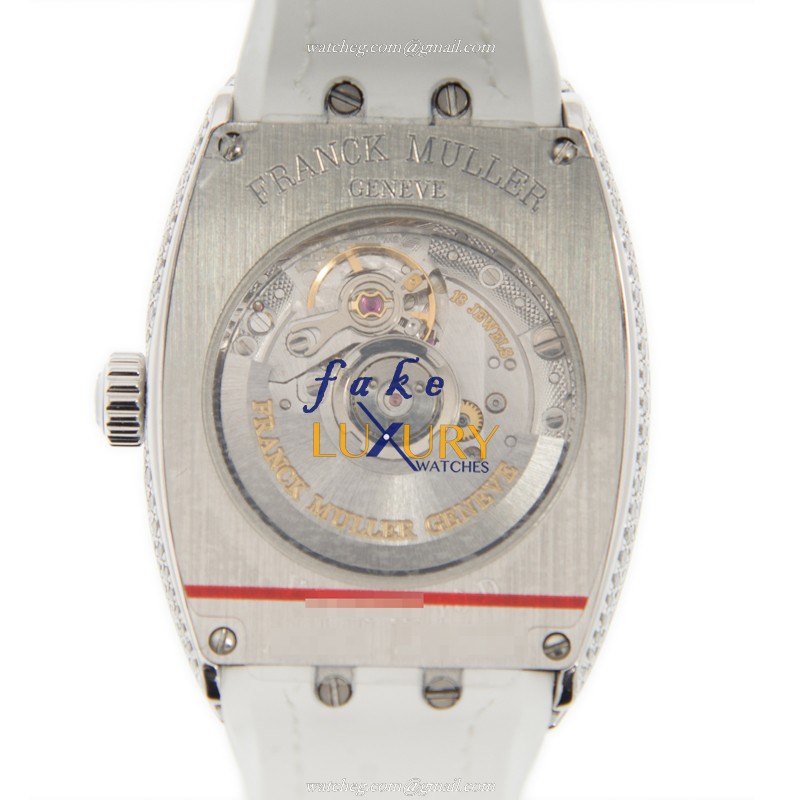 Franck Muller V29SCATFODAC.BC Vanguard Automatic Stainless Steel & Diamond Replica Watch - Image 3