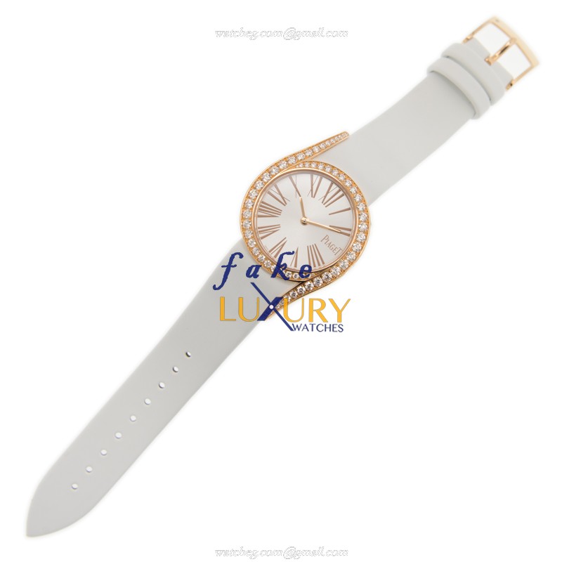 Piaget G0A41181 Limelight Replica Watch, Quartz Movement, 18kt Rose Gold & Diamonds Case - Image 2