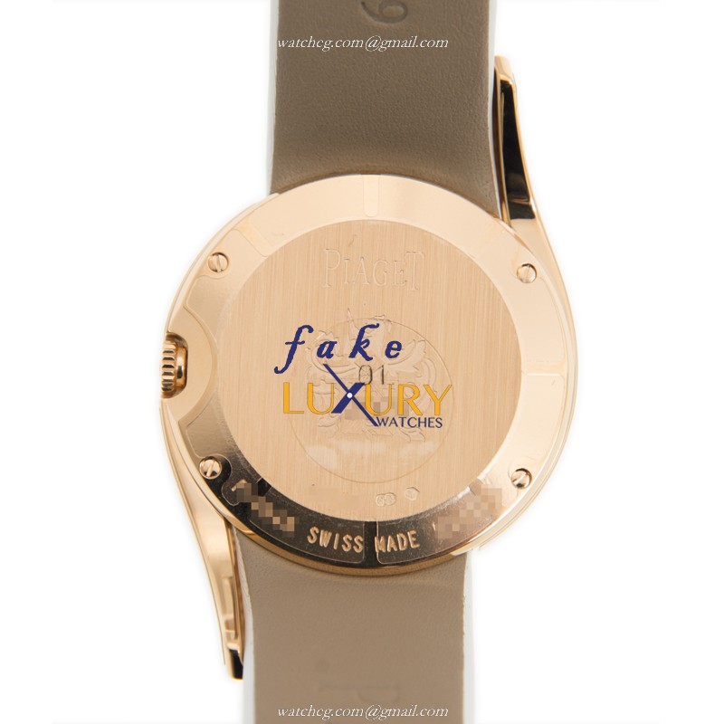 Piaget G0A41181 Limelight Replica Watch, Quartz Movement, 18kt Rose Gold & Diamonds Case - Image 3