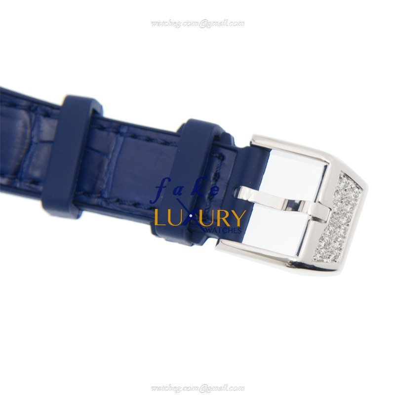 Franck Muller V 32 SC AT FO D AC.BU VANGUARD Replica Watch, 32mm, White Dial, Steel & Diamonds Case - Image 4