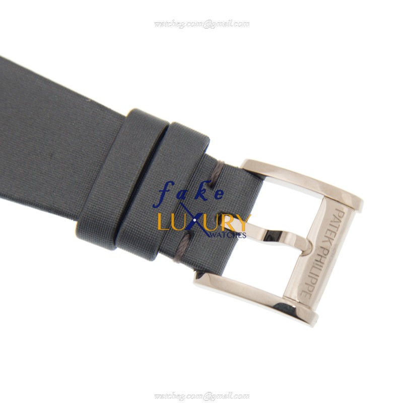 Patek Philippe 4920G-001 Replica Watch, Gray Dial, 18kt White Gold Case, Quartz Movement - Image 4