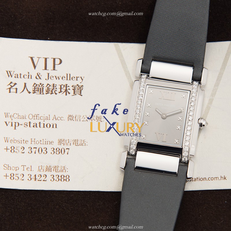 Patek Philippe 4920G-001 Replica Watch, Gray Dial, 18kt White Gold Case, Quartz Movement - Image 5