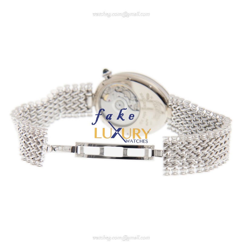 Breguet 8908BB/52/J20/D000 REINE DE NAPLES Automatic 18kt White Gold Diamond Replica Watch - Image 5