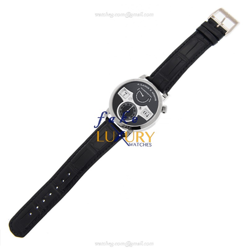 140.029 - A Lange & Sohne Owl Replica Watch with Automatic Movement in Black Dial - Image 2