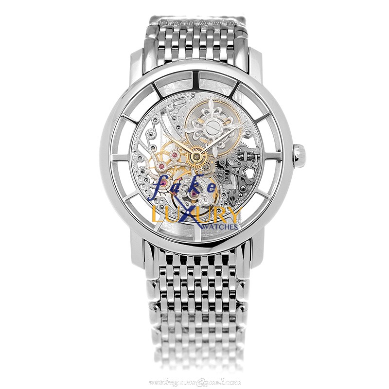 Patek Philippe 7180/1G-001 Replica Watch, Silver Dial, 18kt White Gold Case, Manual Wind - Image 2