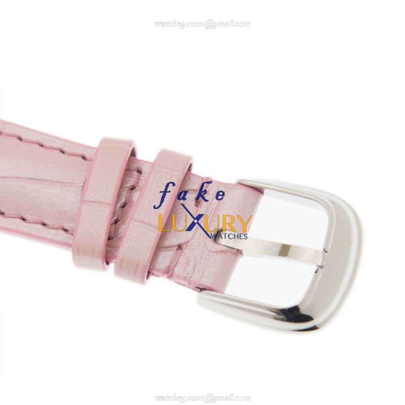Franck Muller Cintree Curvex 7502 QZ AC - PINK Quartz Pink Dial Steel Replica Watch - Image 4