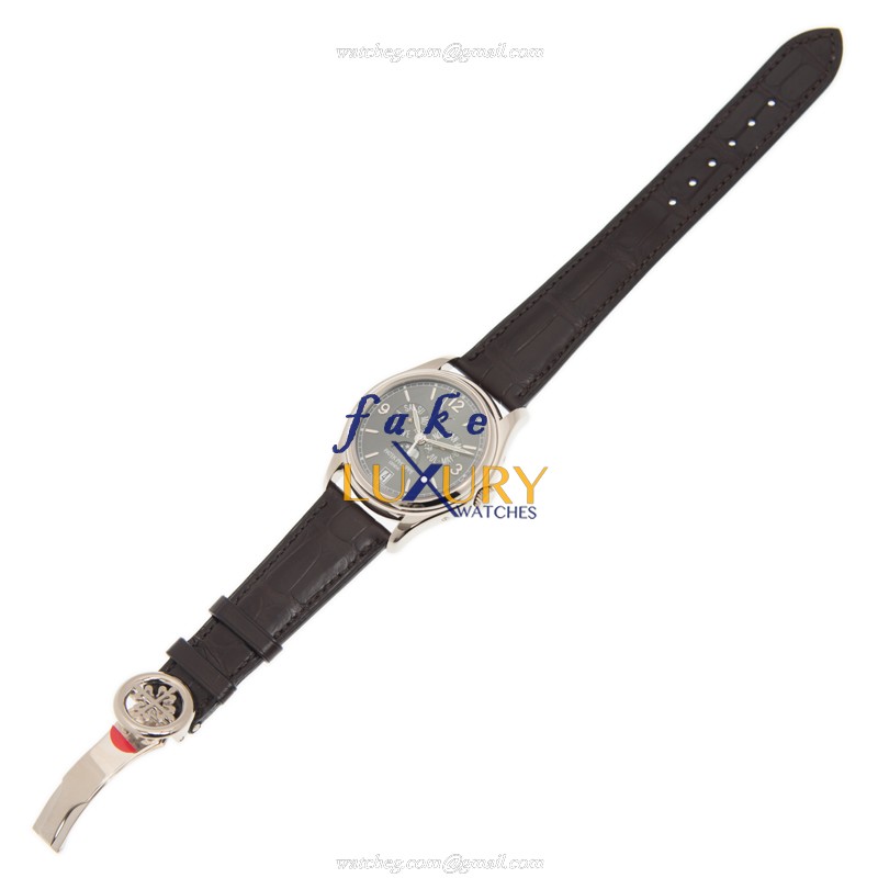 Patek Philippe 5146G-010 Replica Watch, Automatic Movement, 18kt White Gold Case, Dark Grey Dial - Image 2