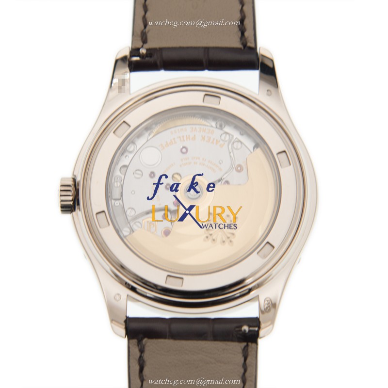 Patek Philippe 5146G-010 Replica Watch, Automatic Movement, 18kt White Gold Case, Dark Grey Dial - Image 3