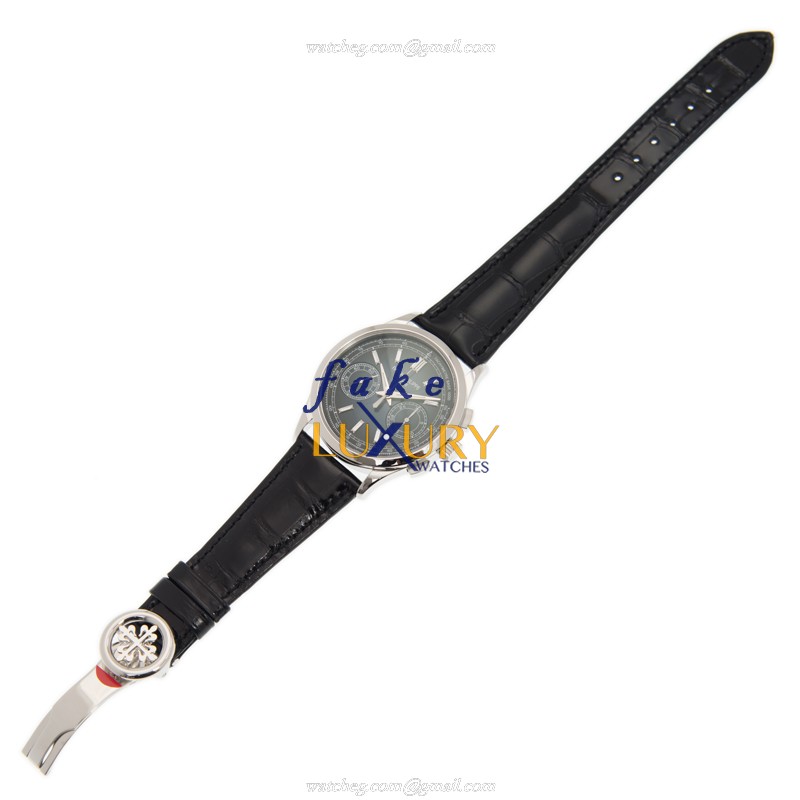 Patek Philippe 5170P-001 Replica Watch With Blue Dial, Manual Wind, 950 Platinum Case - Image 2