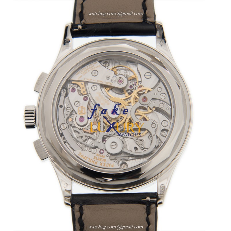 Patek Philippe 5170P-001 Replica Watch With Blue Dial, Manual Wind, 950 Platinum Case - Image 3