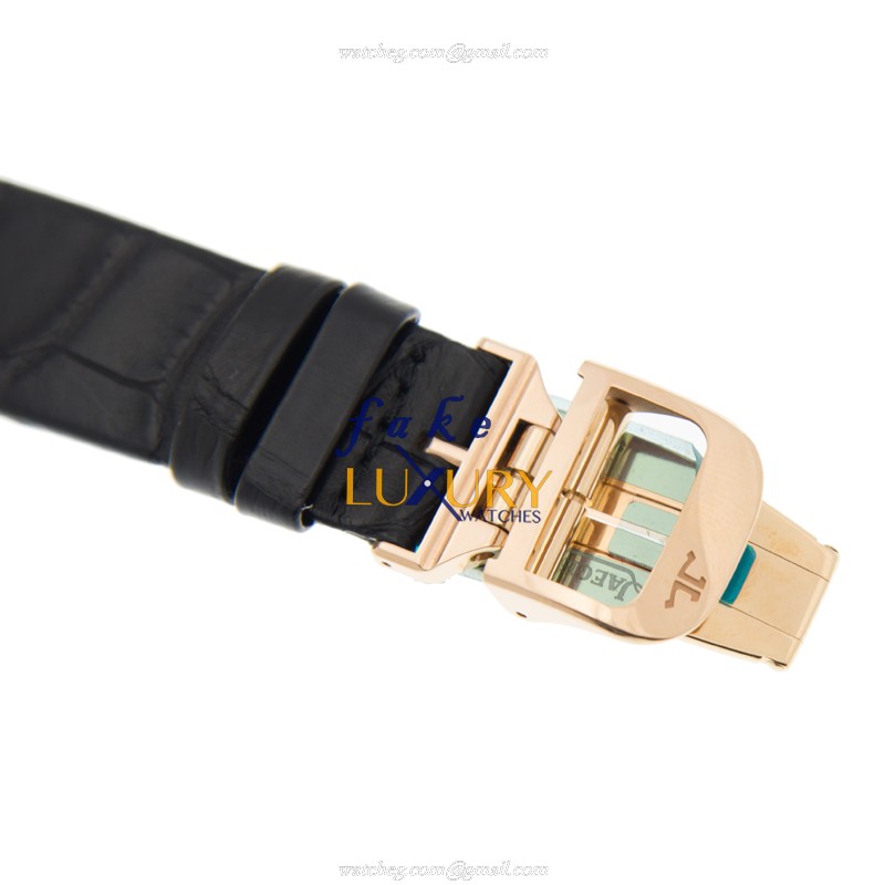 Jaeger-Lecoultre Q2572420 REVERSO Auto 18kt Rose Gold Replica Watch - Swiss Movement, Silver Dial - Image 5
