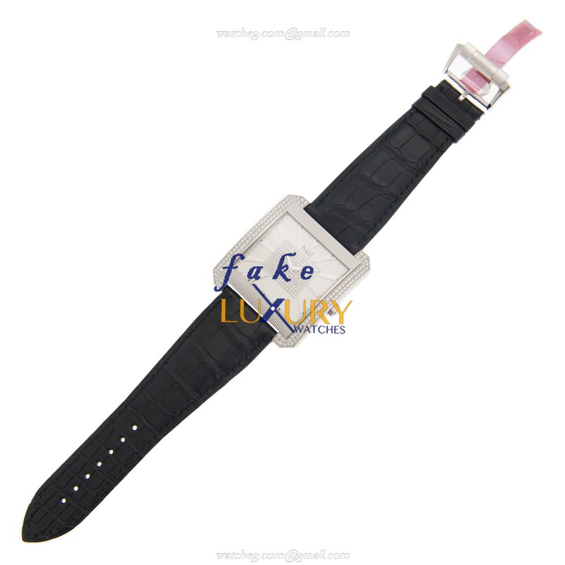 Piaget G0A32006 Replica Watch, Manual Wind, Silver Dial, 18kt White Gold & Diamond Case, 42mm - Image 2