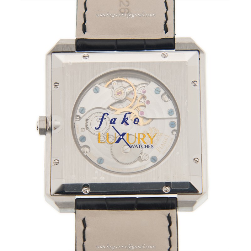 Piaget G0A32006 Replica Watch, Manual Wind, Silver Dial, 18kt White Gold & Diamond Case, 42mm - Image 3